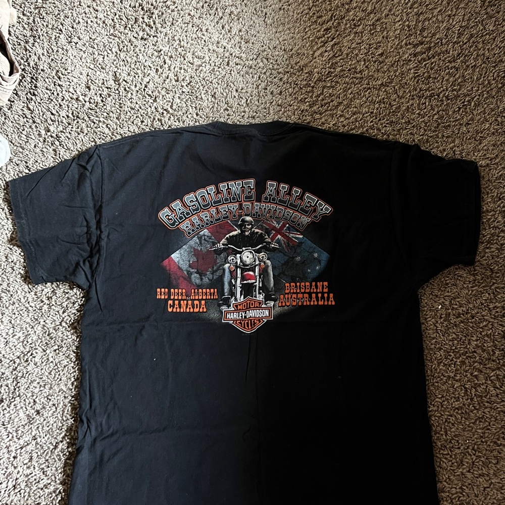 Harley-Davidson Black Short Sleeve Tee